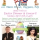 Anna Veleva's Easter Dinner  & Concert, April 16th at 4pm