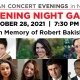 Season 2021 - 22 Opening Night Gala in Memory of Robert Bakish